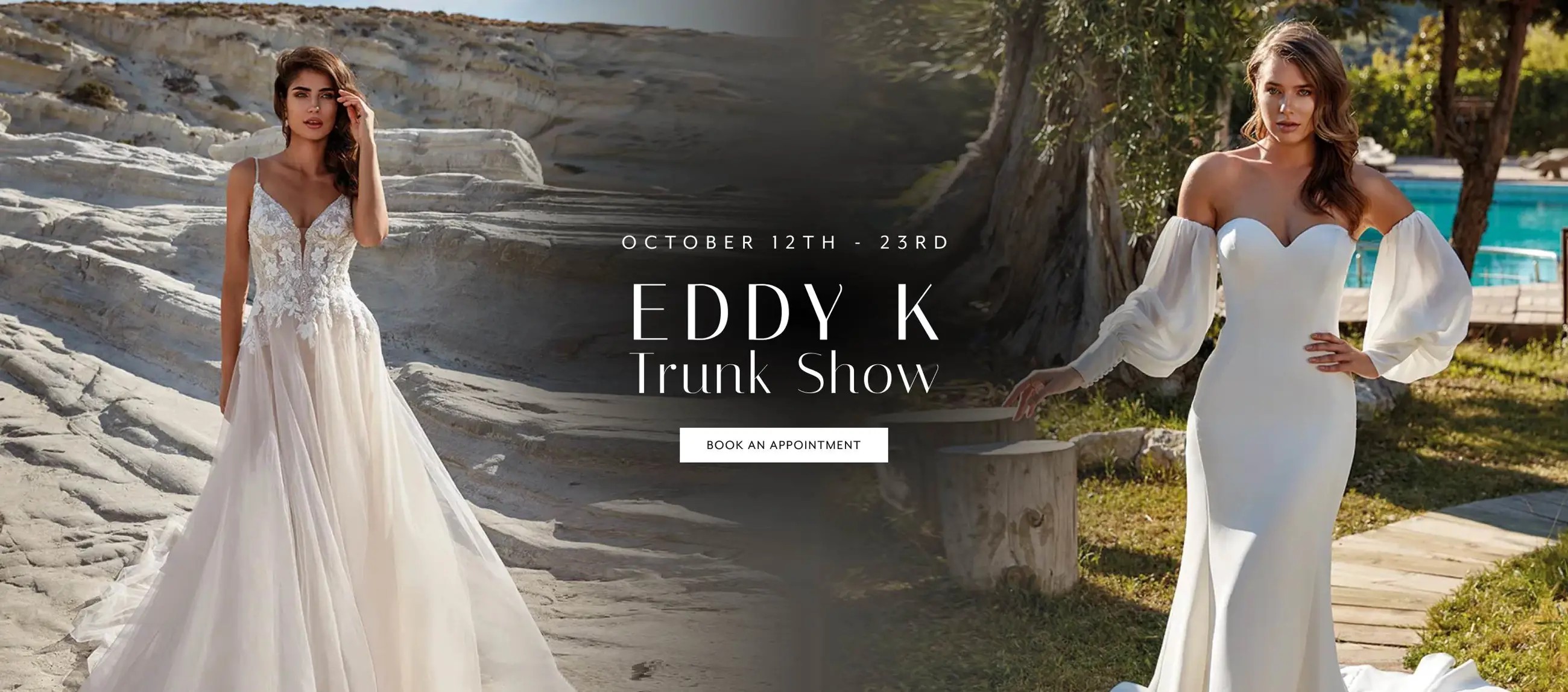 Eddy K Trunk Show Banner