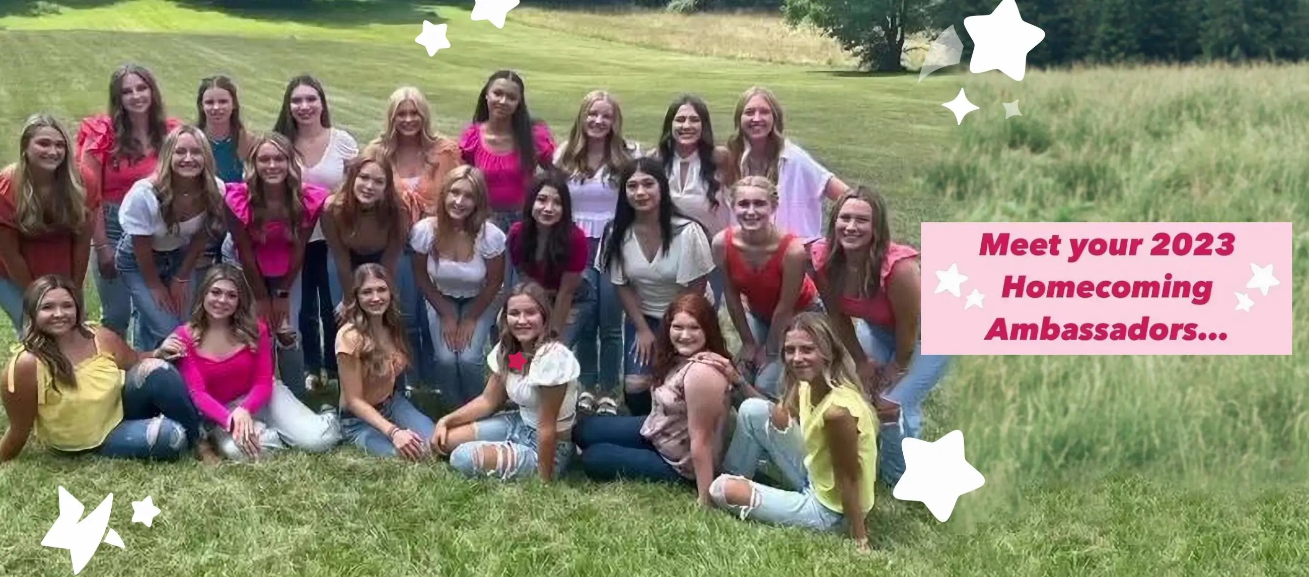 Homecoming Ambassadors banner