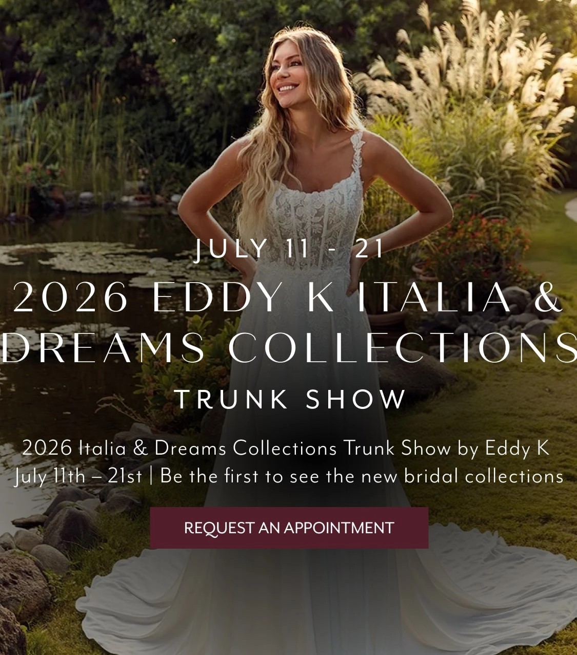 Eddy K Italia & Dreams Collections Trunk Show